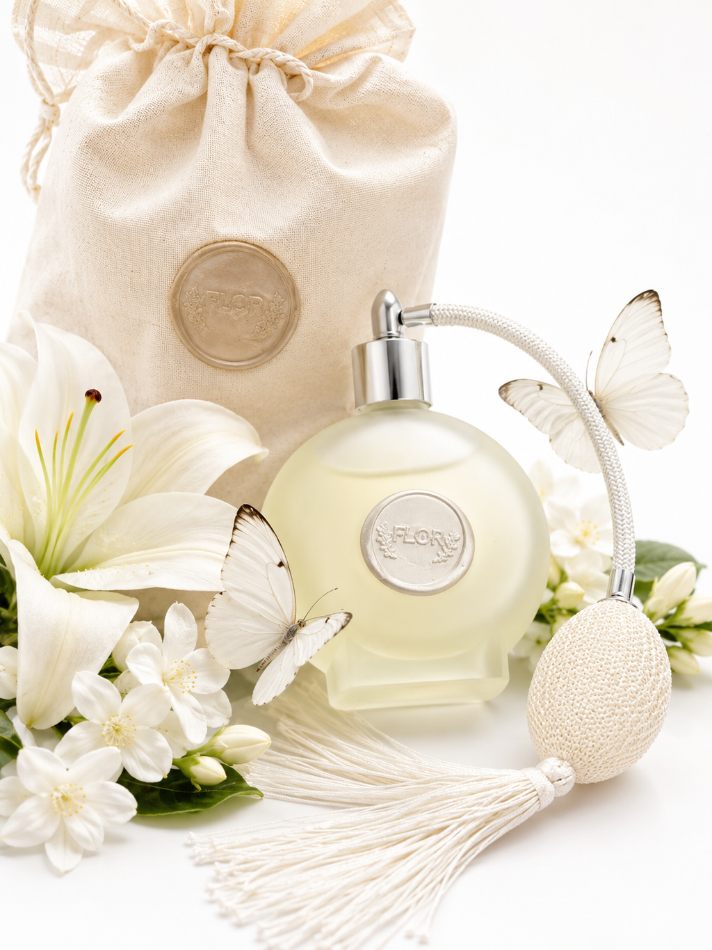 White Butterfly Fragrance by FLOR