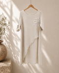 100% Linen Flower Shirt