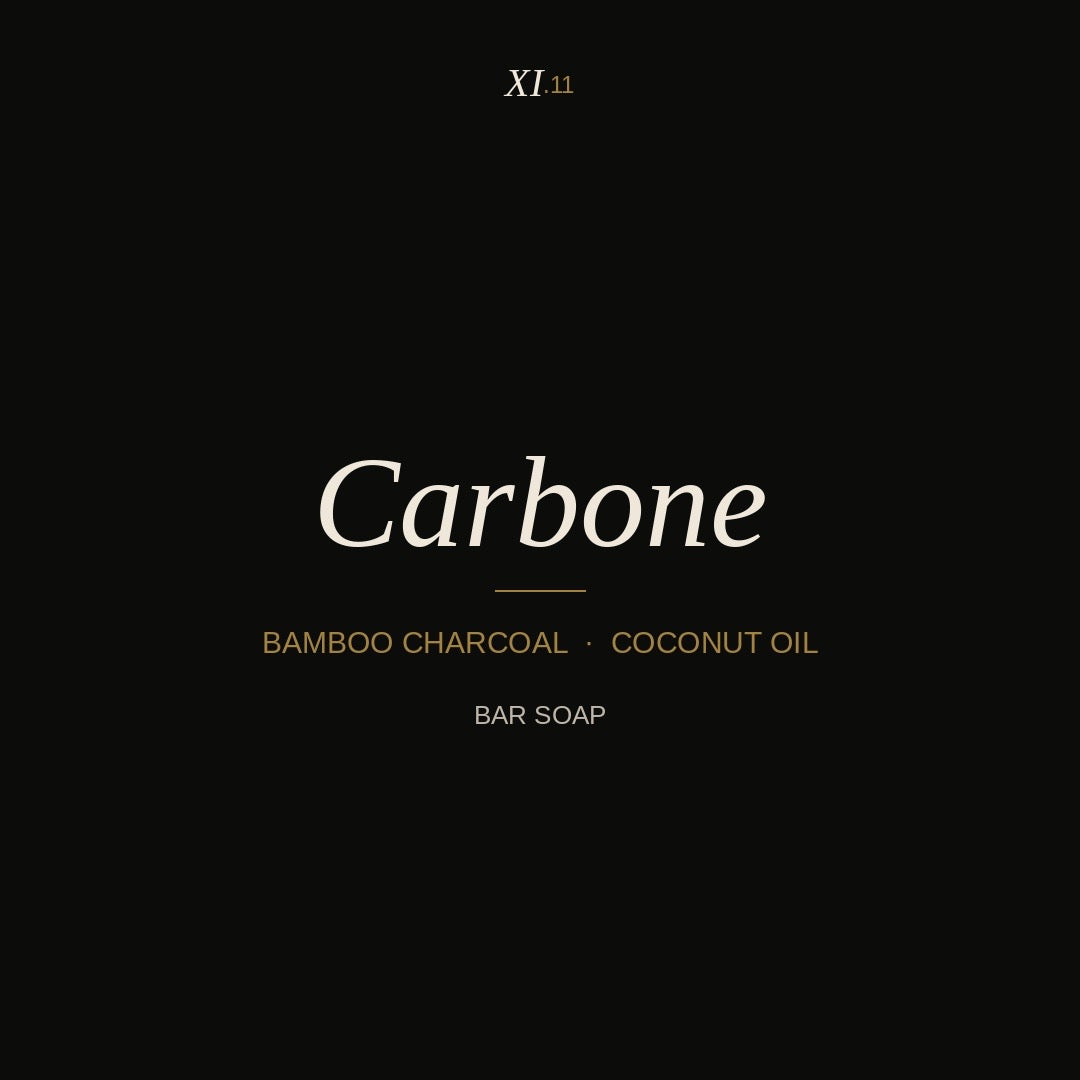 Carbone Organic Charcoal Men's Soap